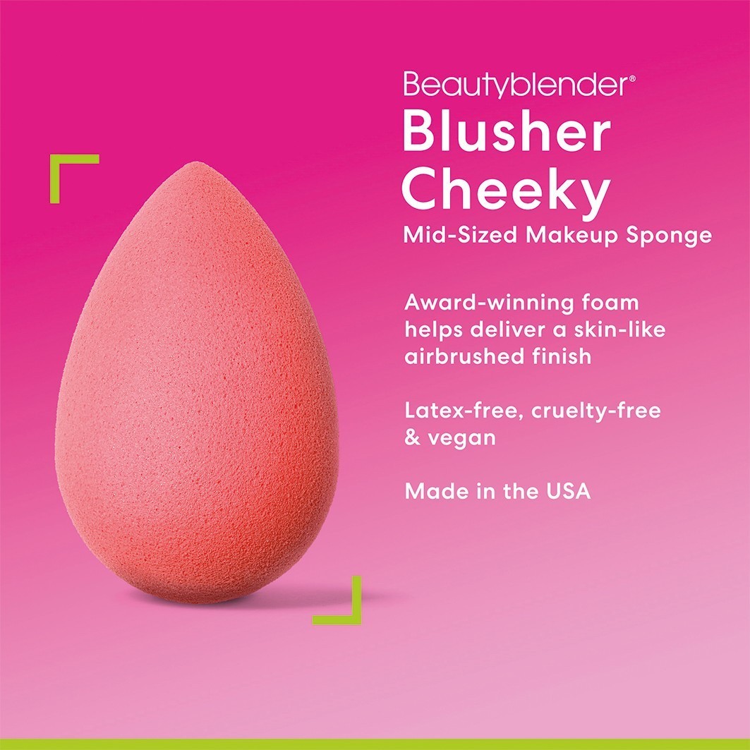 Beautyblender spužva za šminku Beauty Blusher Cheeky srednje veličine - 1 komad