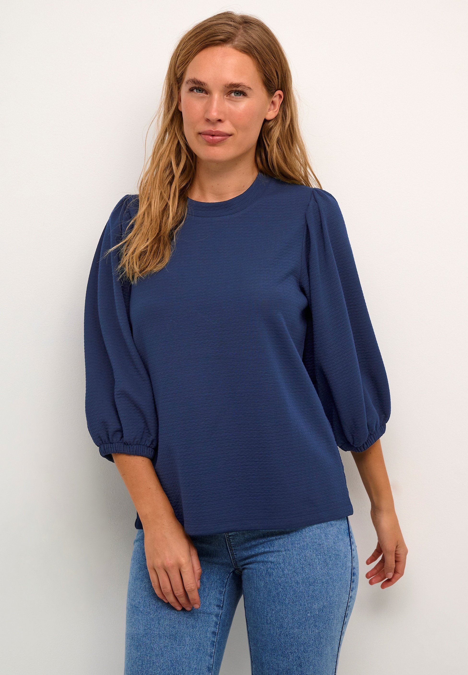 Kaffe KAJANNA - Blouse - middernacht marine
