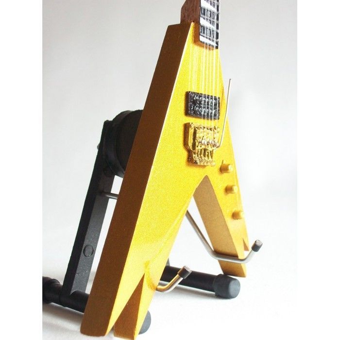 Vinnie Vincent's Jackson Double V Miniature Guitar from Kiss