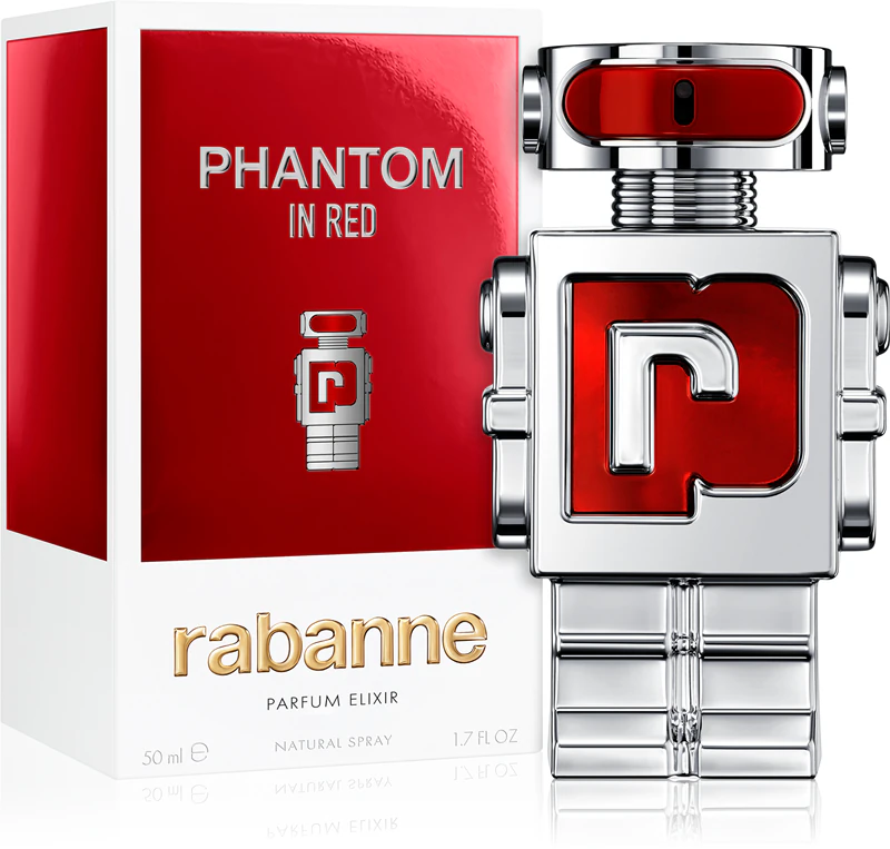 Rabanne Phantom In Red parfum voor mannen