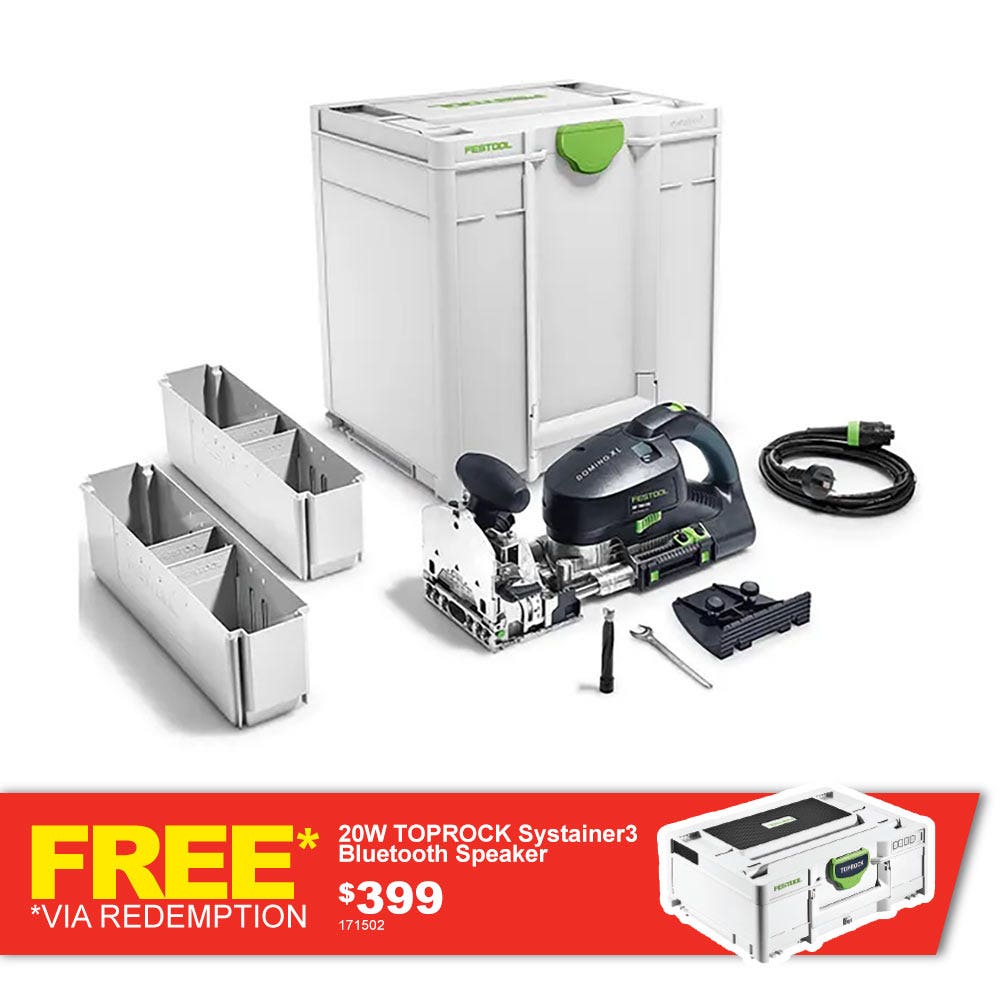 Máquina de junção de peças FESTOOL DF 700 Domino em Systainer 576429