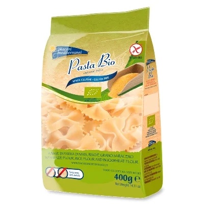 Piaceri Medit Biologische Farfalle 400 g