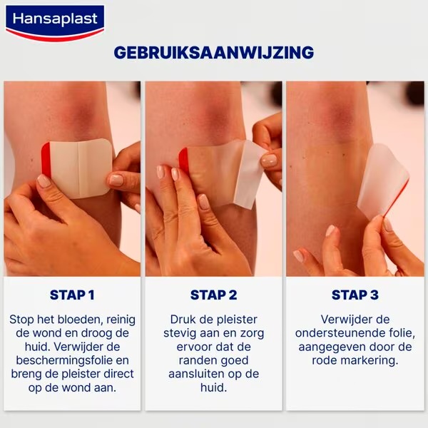 Hansaplast Expert+ Hydrokoloidné náplasti na ochranu druhej pokožky<br>Zdravotnícka pomôcka - 6 kusov