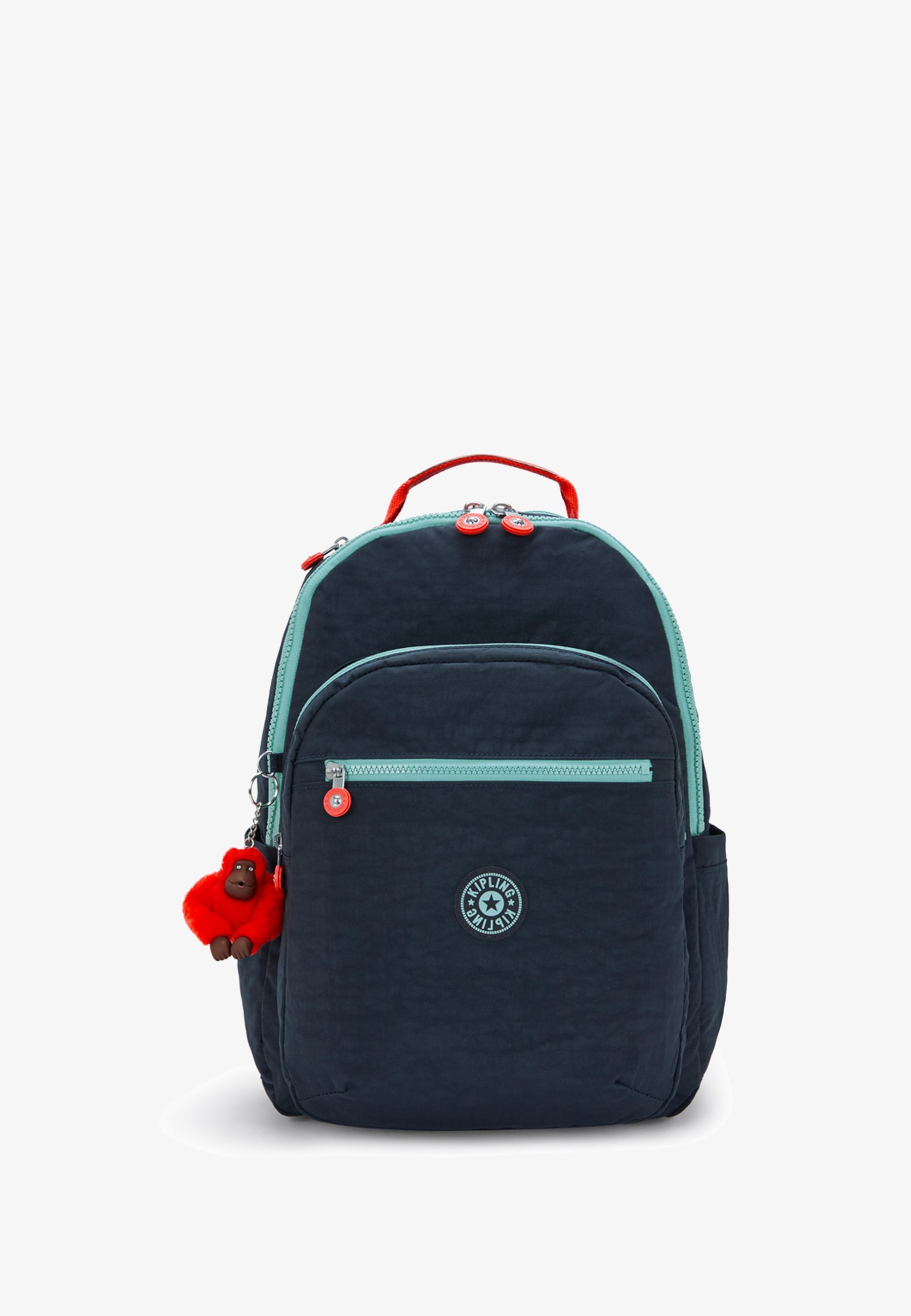 Kipling BACK TO SEOUL LAPTOPFACH - Schooltas - cosmo blue combinatie