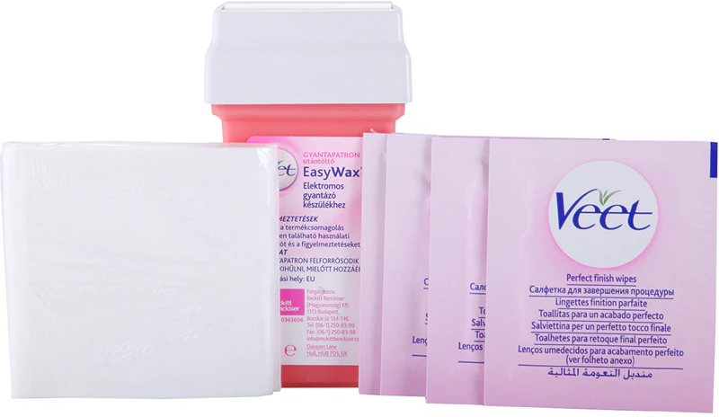 Refil de cera Veet EasyWax para todos os tipos de pele.