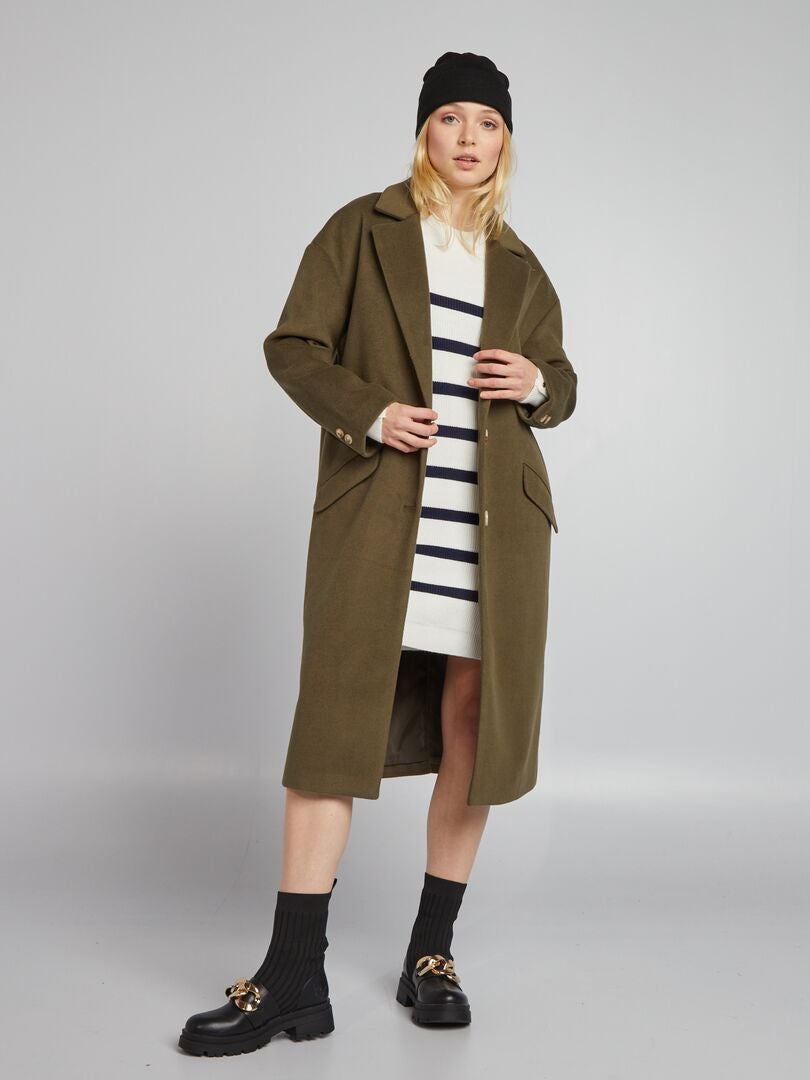 Maxi korte trui - BEIGE