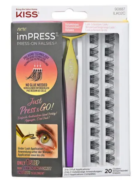 Impress Press-On Falsies Kit Вештачке трепавице