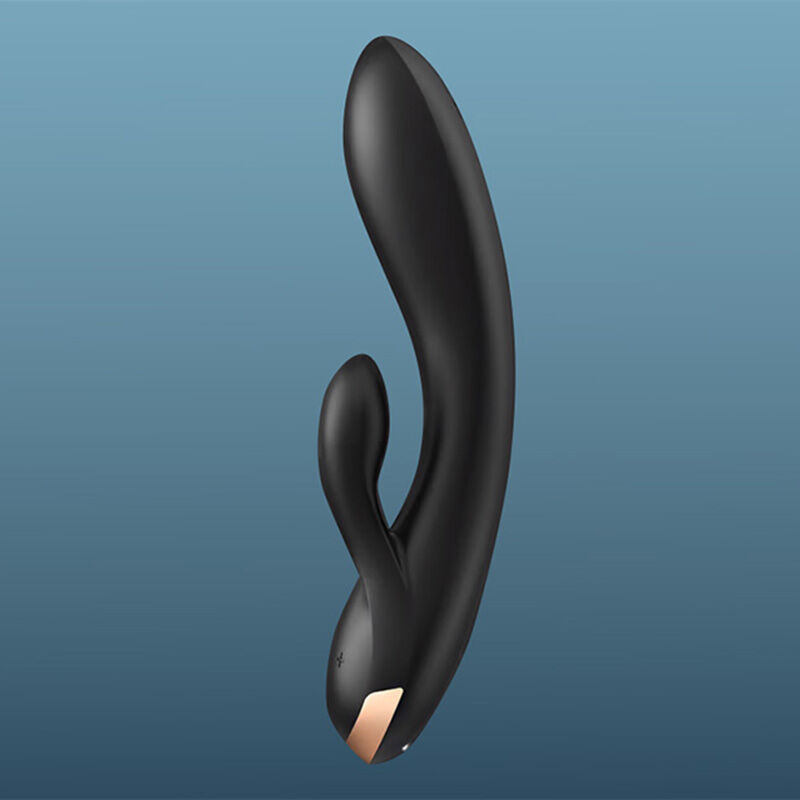 Satisfyer Double Flex Connect -sovellus musta