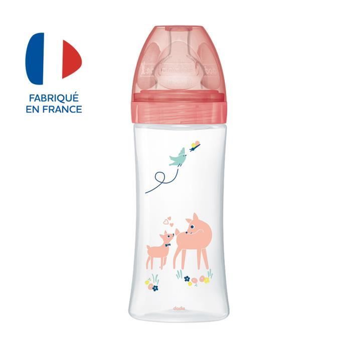 Biberon Dodie Sensation+ Anti-Colica +6 mesi, colore fulvo, 330 ml