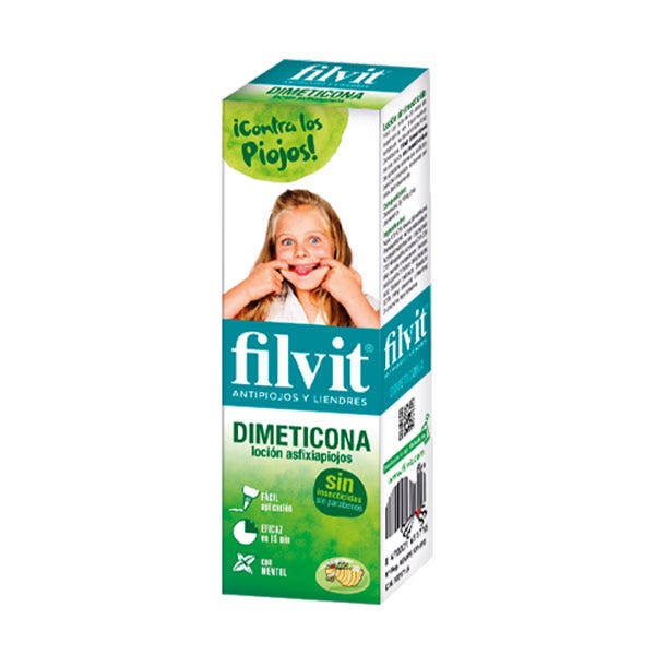 Lösskvävningslotionskit Dimetikon | 125 ml