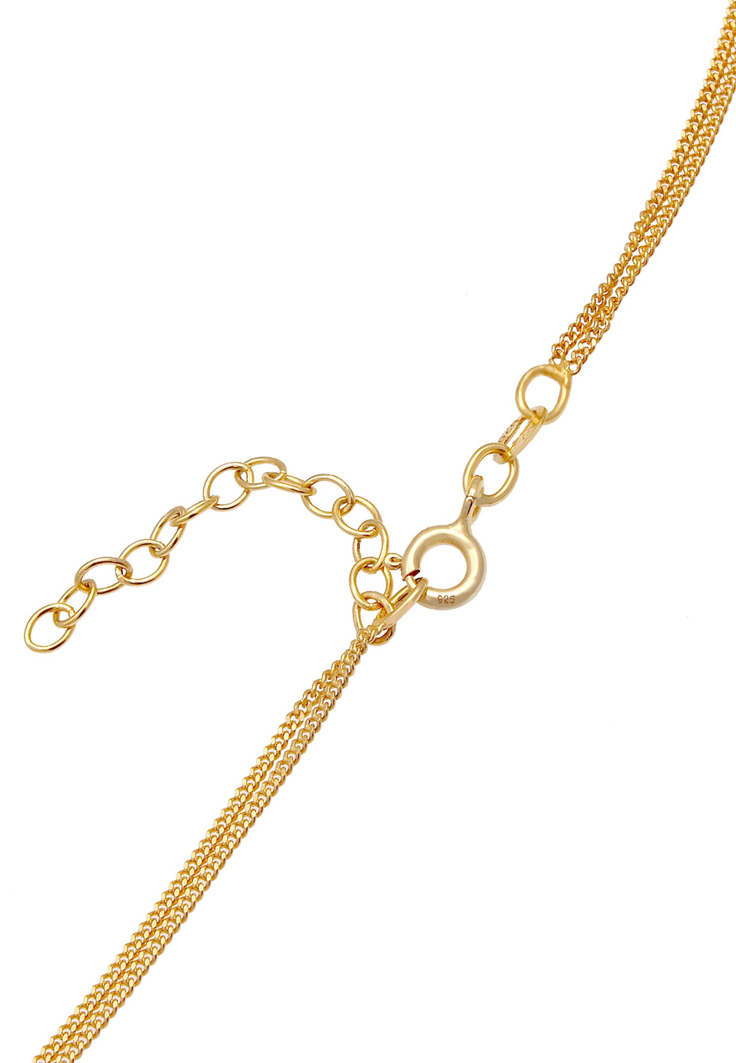 Elli Ronde de cristaux en argent sterling 925