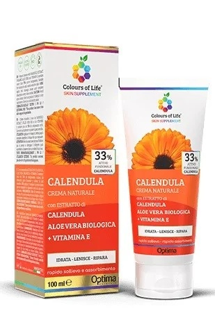 Crème eudermique OPTIMA - Calendula 100 ml Aux extraits naturels pour peaux sensibles et délicates