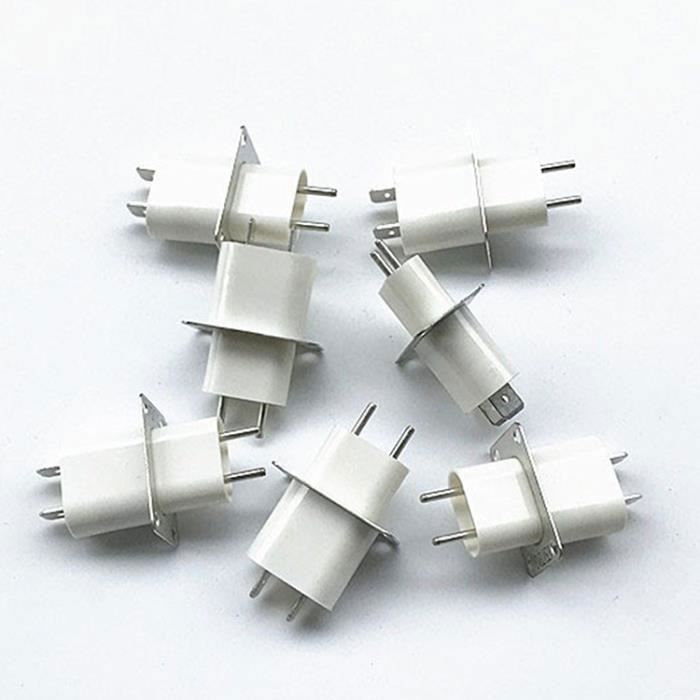 unidades de enchufes de magnetrón de repuesto para horno microondas con conector de terminal de magnetrón con condensador pasante