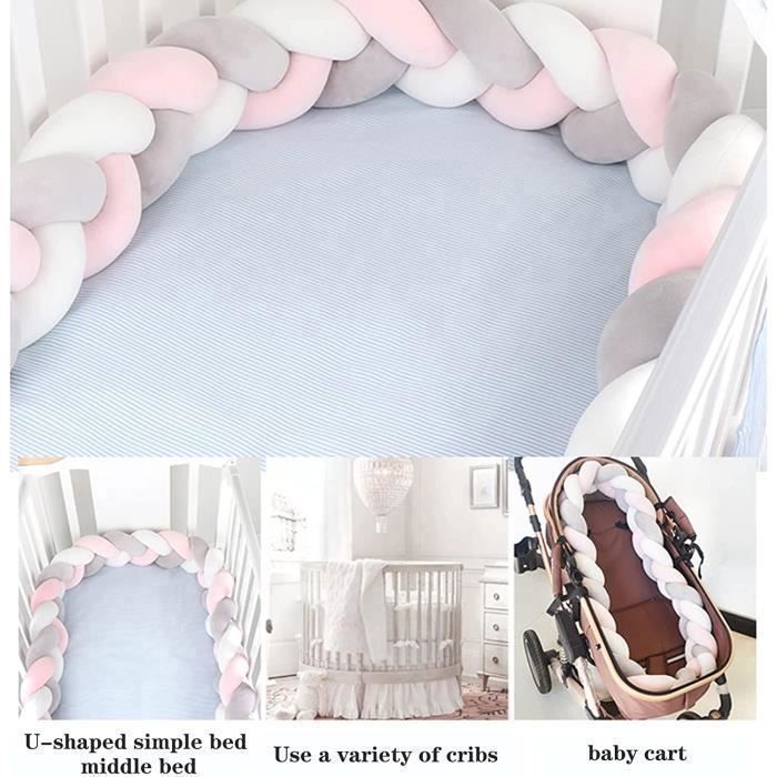 Protector de cama 3M con forma de serpiente, cojín trenzado de terciopelo suave para sofá, 100% hecho a mano (beige).