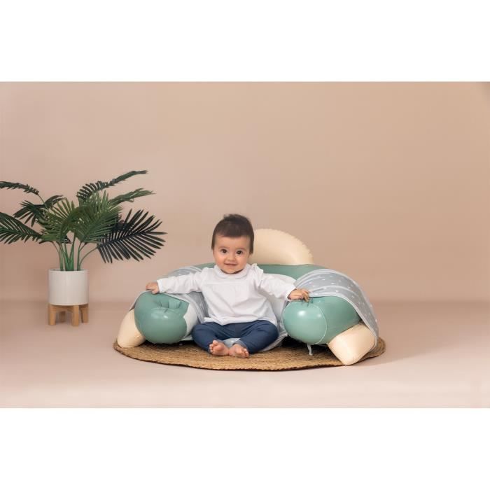 Seggiolino auto Little Smoby Cosy Seat - Verde - Con vassoio attività - Dai 6 mesi