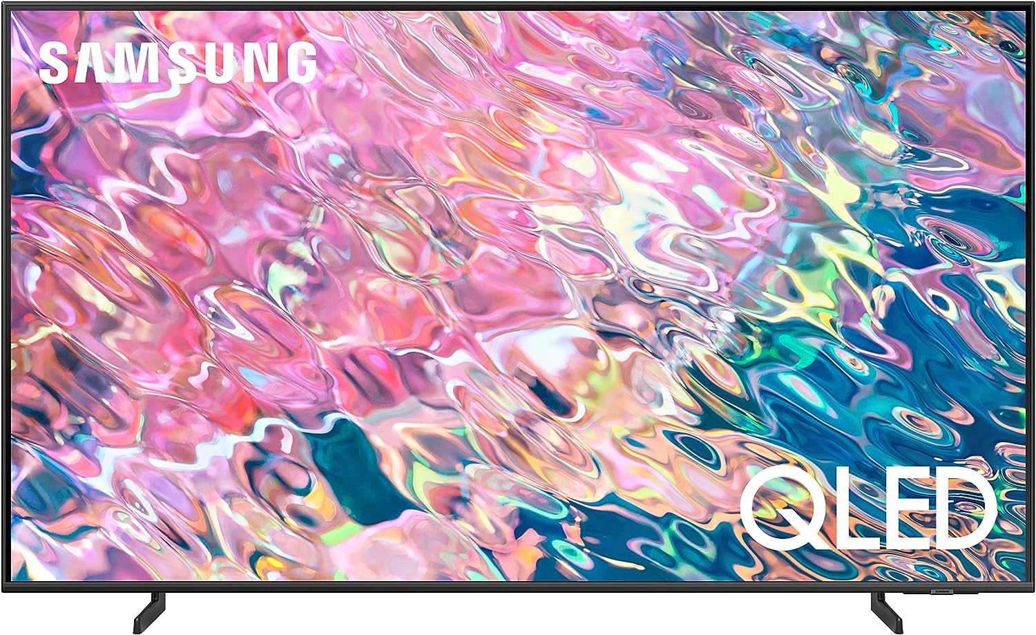 SAMSUNG 50-tuumainen QLED Q60B -sarja - 4K UHD Dual LED Quantum HDR -älytelevisio, jossa on sisäänrakennettu Alexa (QN50Q60BAFXZA, malli 2022)