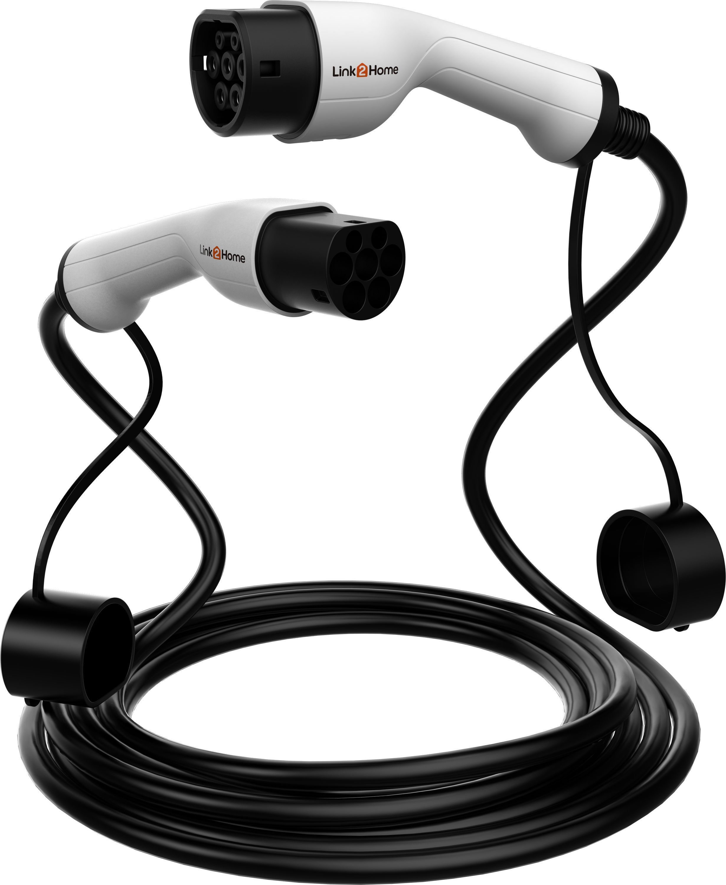 Cable de carga para vehículos eléctricos - LINK 2 HOME - 22 kW - Tipo 2 - Cable TPU - 5 m - 32 A - 230/380 V CA