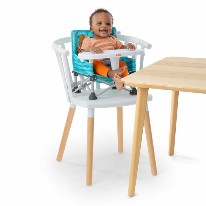 DISNEY BABY -NEMO- Opvouwbare, draagbare reisstoelverhoger, lichtgewicht en gemakkelijk schoon te maken, inclusief draagtas
