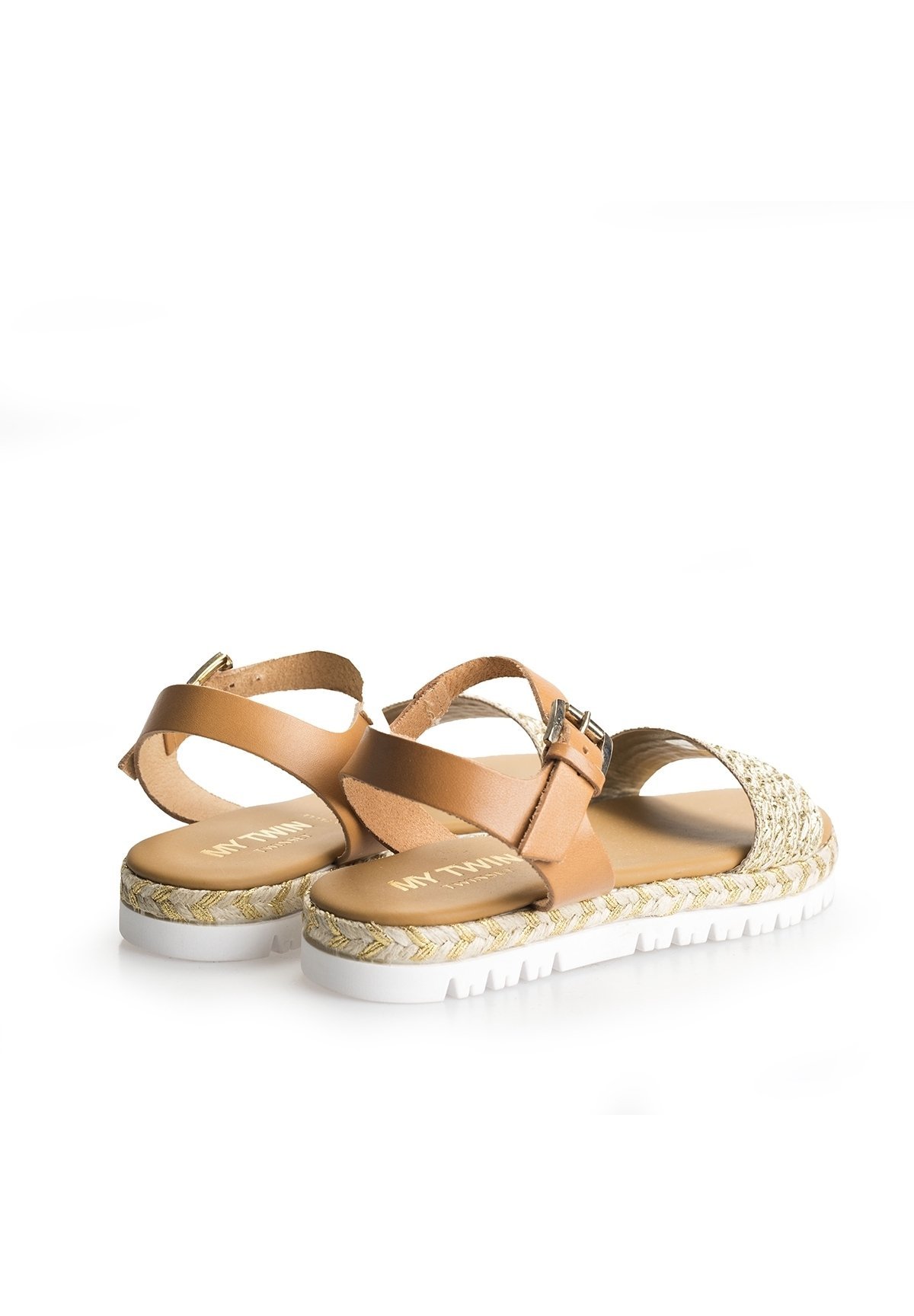 TWINSET Sandalen - bruin