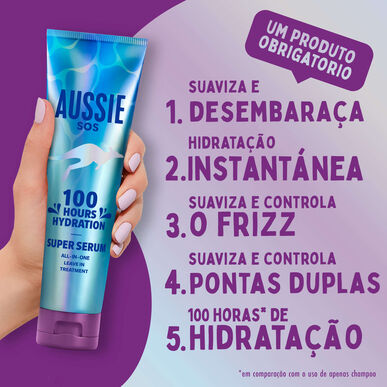 Aussie Super Leave-In Treatment Serum 160 ml