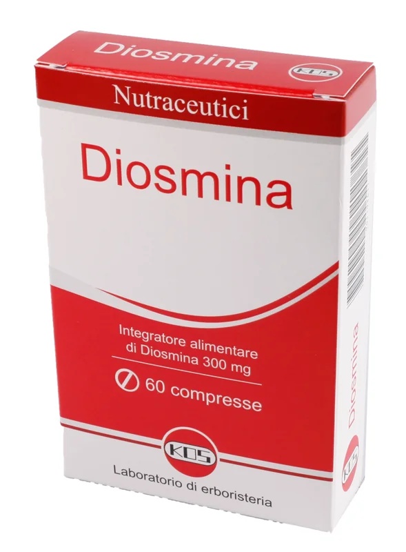 KOS Kos Diosmin Nahrungsergänzungsmittel 60 Tabletten mit Bioflavonoiden