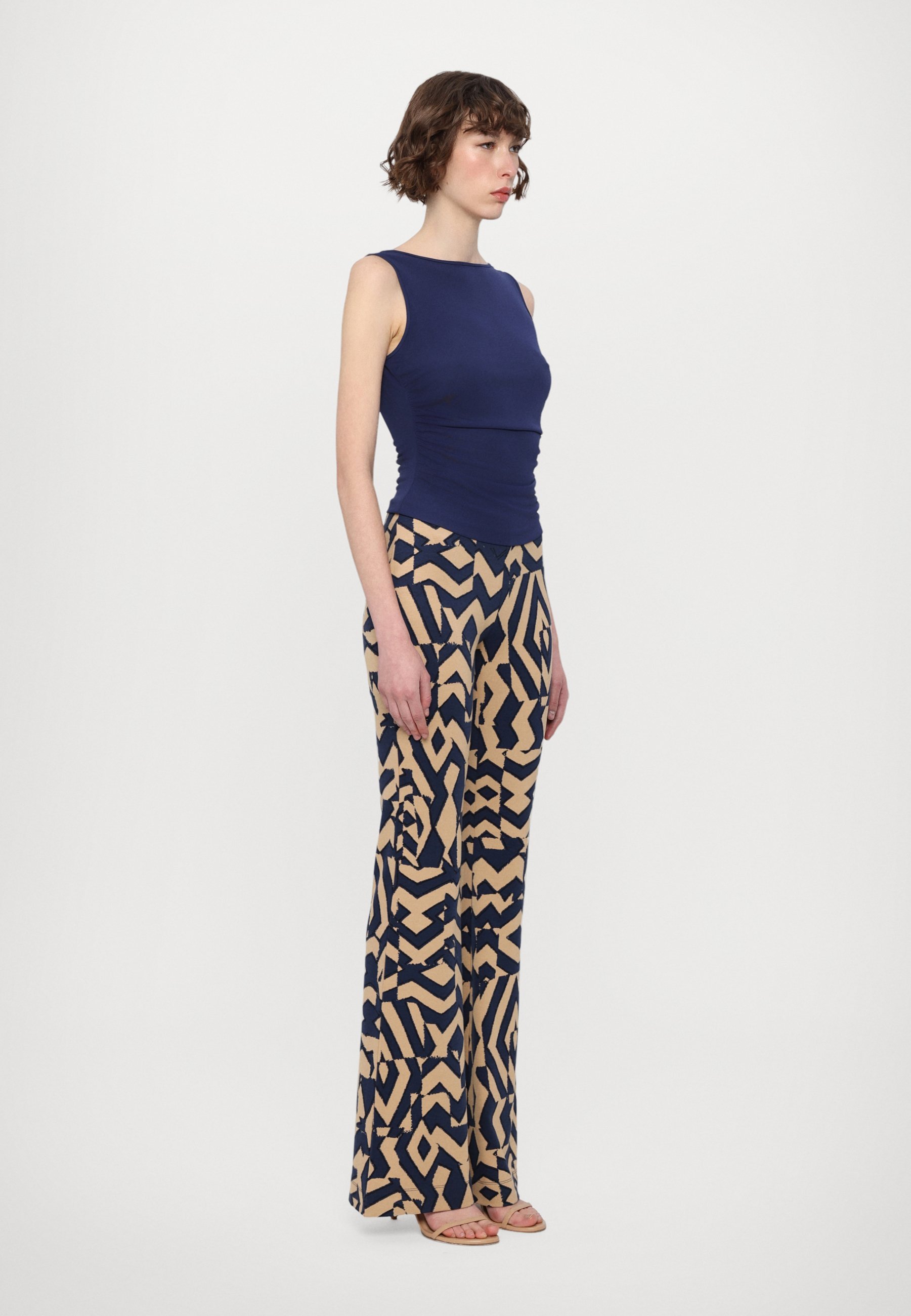 Diane von Furstenberg CLICK TANK - Top - tmavě modrá