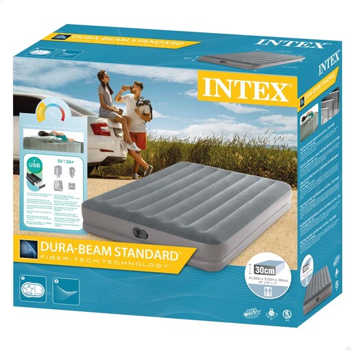  Matelas gonflable double Intex Dura Beam Prestige