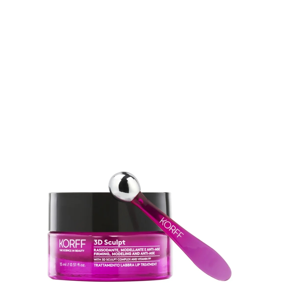 KORFF Korff 3D Sculpt krema za ustnice 15 ml učvrstitvena krema
