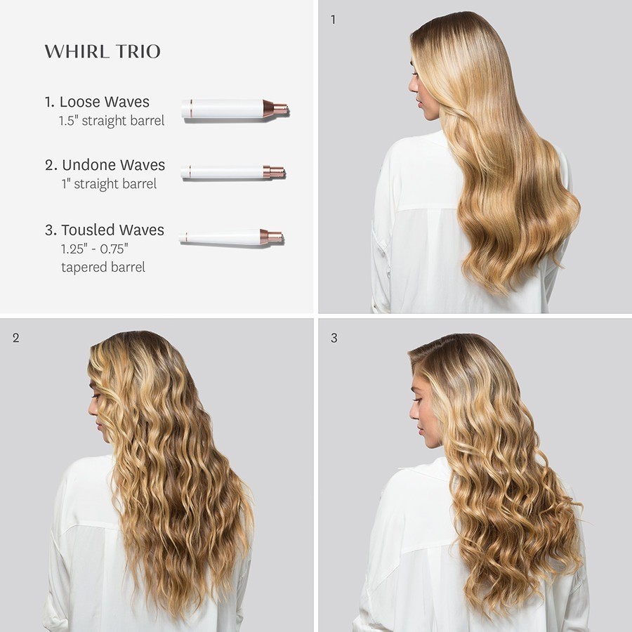 Kulma na vlasy T3 Whirl Trio - 1 kus