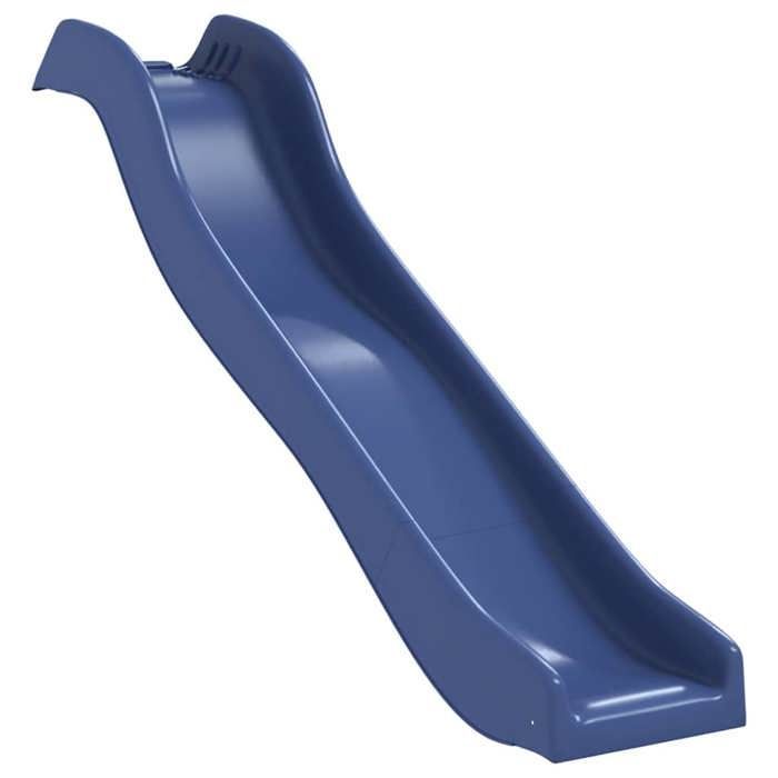 vidaXL Aire de jeux d'extérieur blanc et bleu bois massif de sapin, aire de jeux, ensemble de jeu en bois 3376143