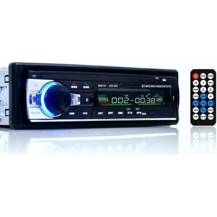 DASINKO MP3 Car Radio - Bluetooth - USB - Remote Control