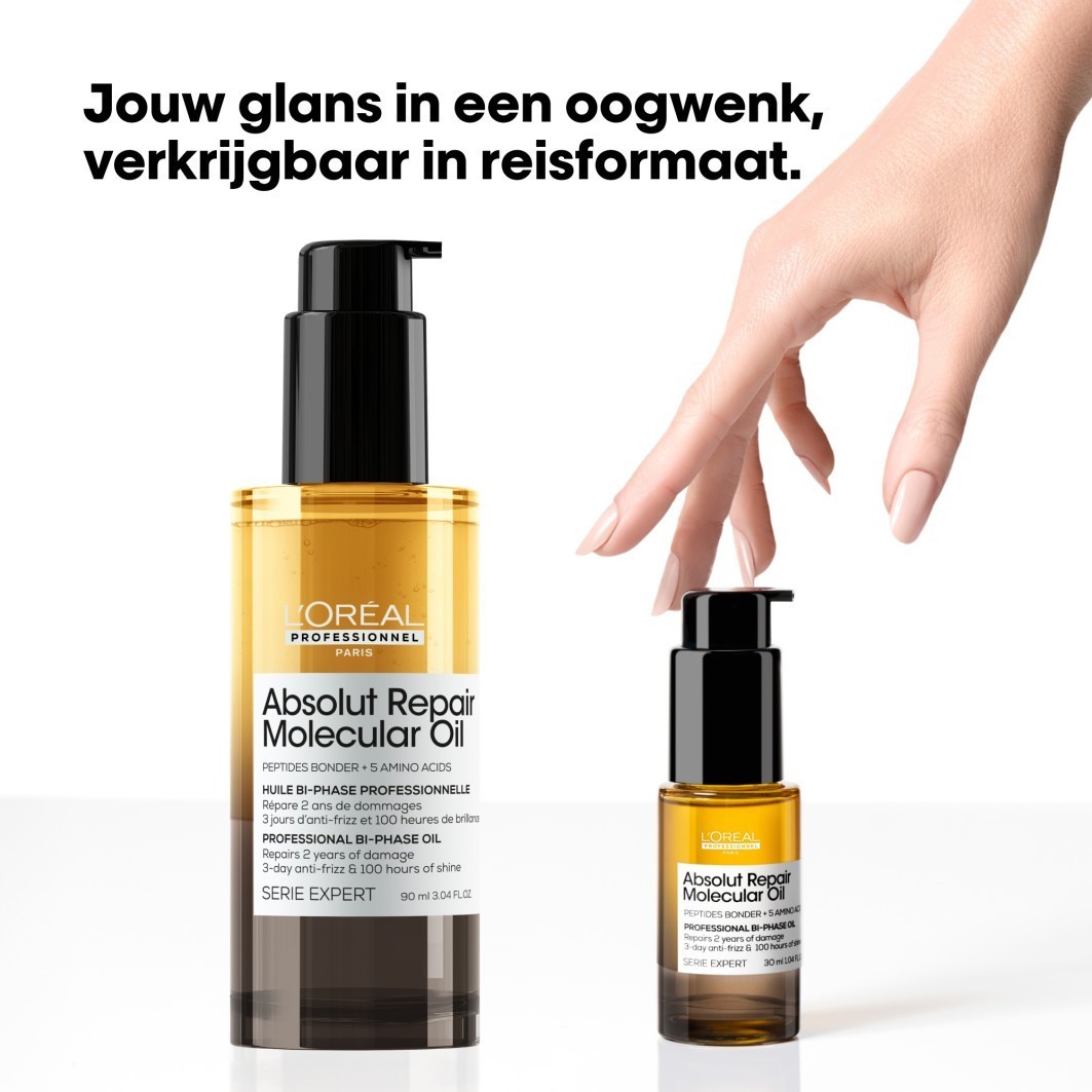 L'Oréal Professionnel plaukų aliejus Absolut Repair Molecular Bi-Phase - 30 ml