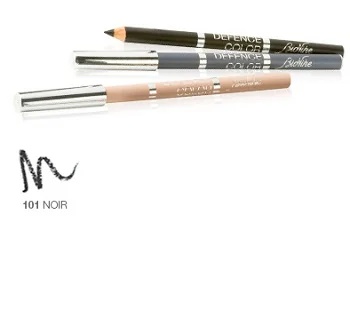 BIONIKE BioNike Defence Color Kohl&Kajal Oogpotlood voor binnen- en buitenooglid, kleur 101 Noir, glutenvrij