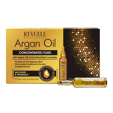 Revuele Arganoljekonsentrat Flytende ampuller Arganolje Antioksidantkomplekser 7 x 2 ml 7 x 2 ml