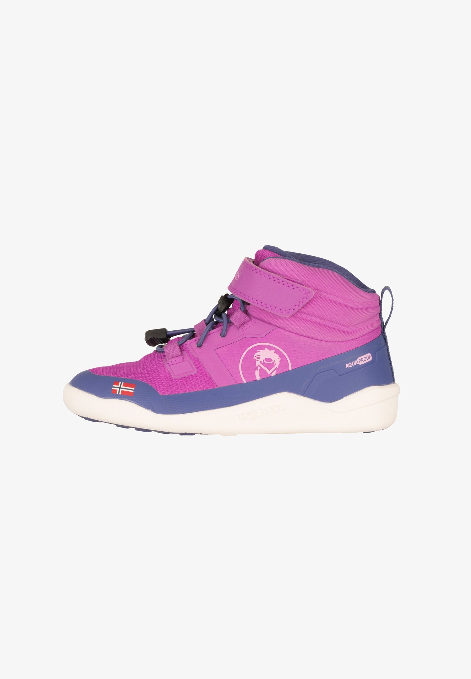 TROLLKIDS HOVDEN - Stivali invernali - rosa malva/blu viola/rosa selvatica