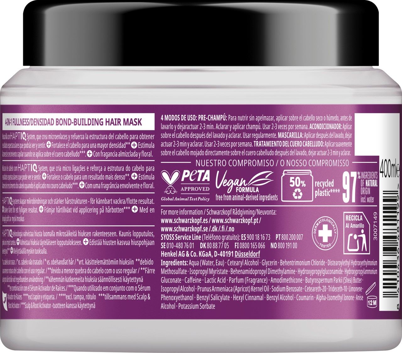 Full Hair Wonder 4-u-1 maska za kosu Maske za kosu