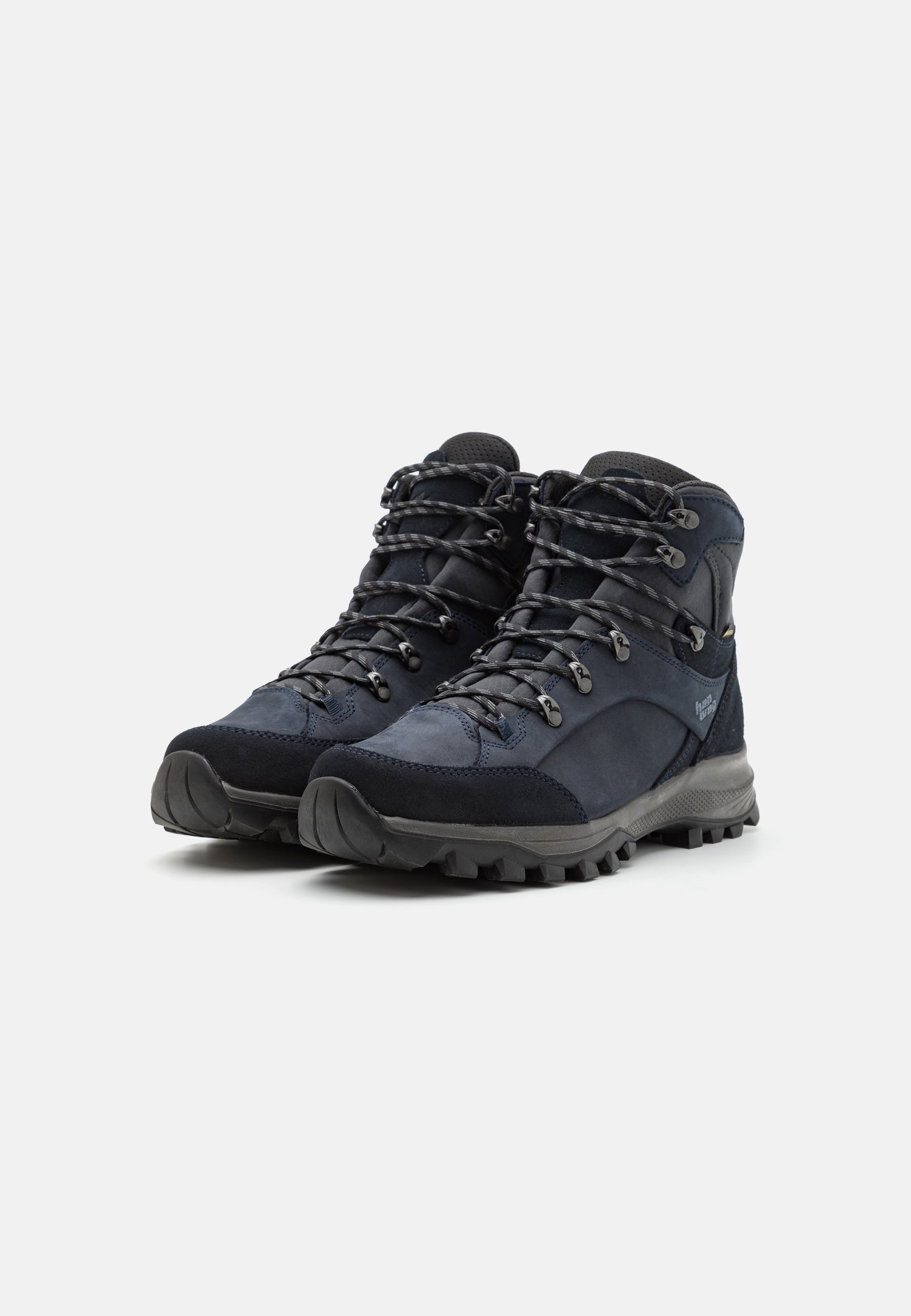 Hanwag BANKS LADY GORE TEX - Scarpe da trekking - blu navy/asfalto