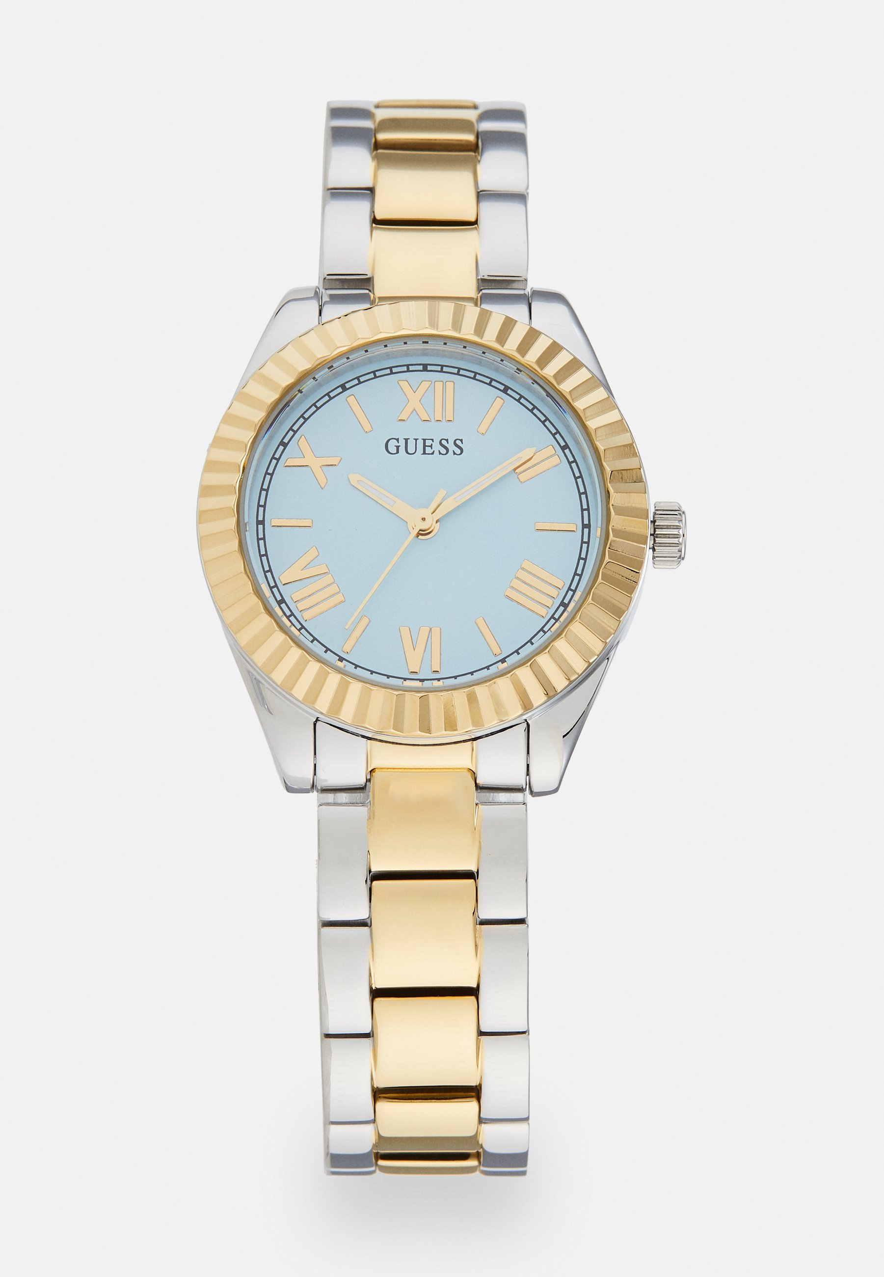 Guess MINI LUNA - Zegarek - złoty/srebrny/niebieski