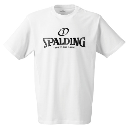  Biele tričko s logom Spalding