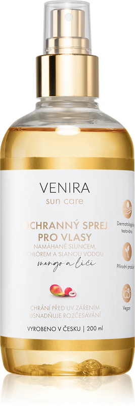 Venira Protective Hair Spray ochranný sprej pro vlasy vystavené škodlivým účinkům slunečního záření