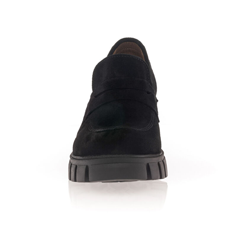 Svarte loafers/båtsko til dame