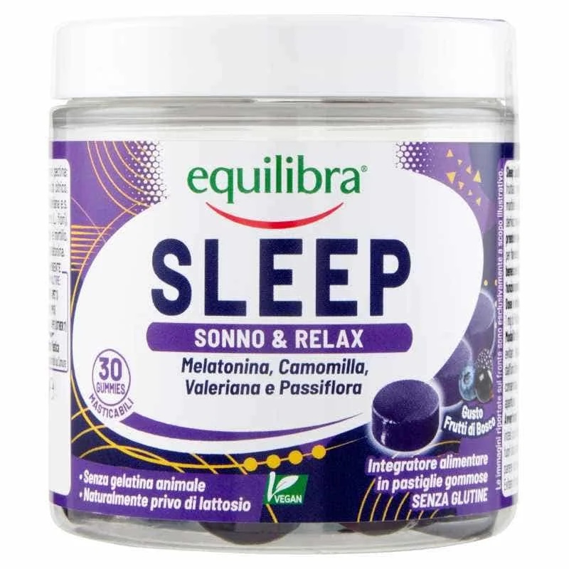 EQUILIBRA Equilibra Sleep 30 Gummibärchen erleichtern das Einschlafen