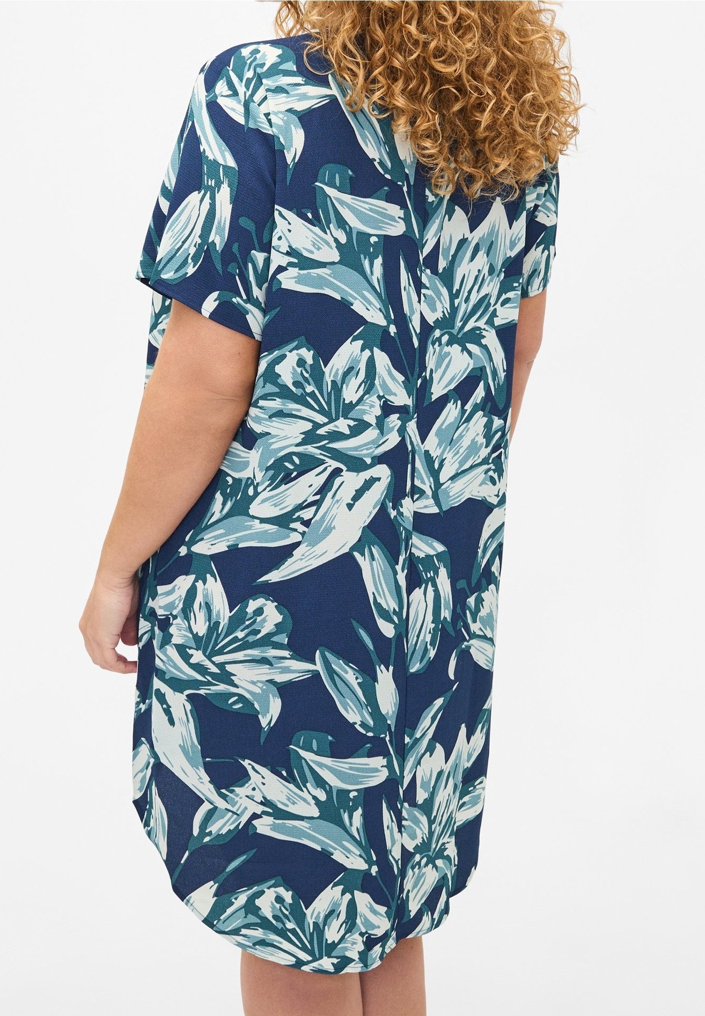 Robe Zizzi Day - bleu foncé
