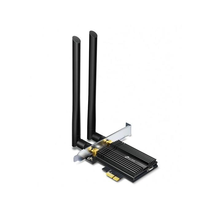 Tarjeta WiFi PCIe - TP-LINK - Archer TX50E - WiFi 6 - Bluetooth 5.3 - 2 antenas