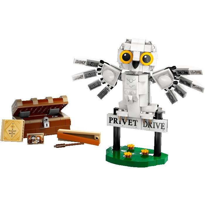 LEGO Harry Potter 76425 Hedwige au 4 Privet Drive Cadeaux Jouets Objets de collection 7+