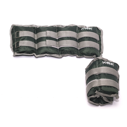 Conjunto de tornozeleiras com peso de 2 kg