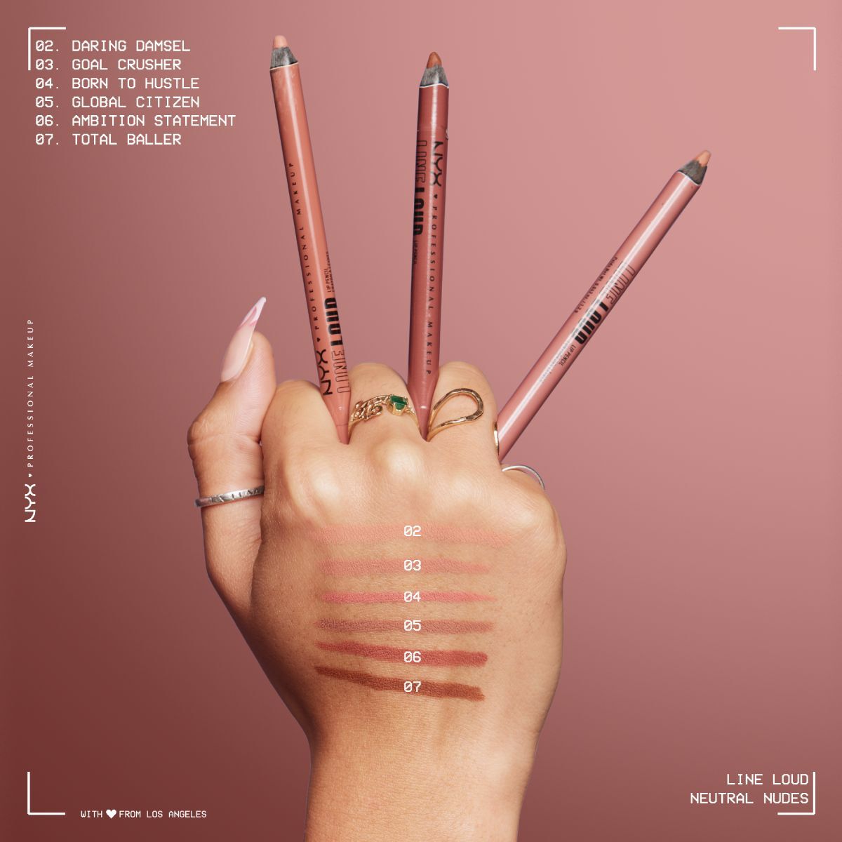 NYX Professionel Makeup-linje Højlydt