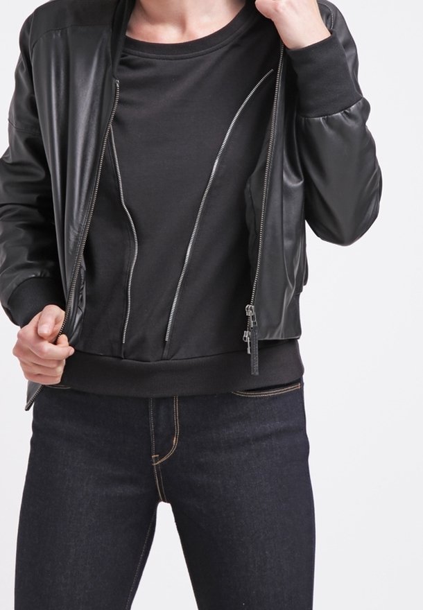 Noisy May Sweatshirt - zwart