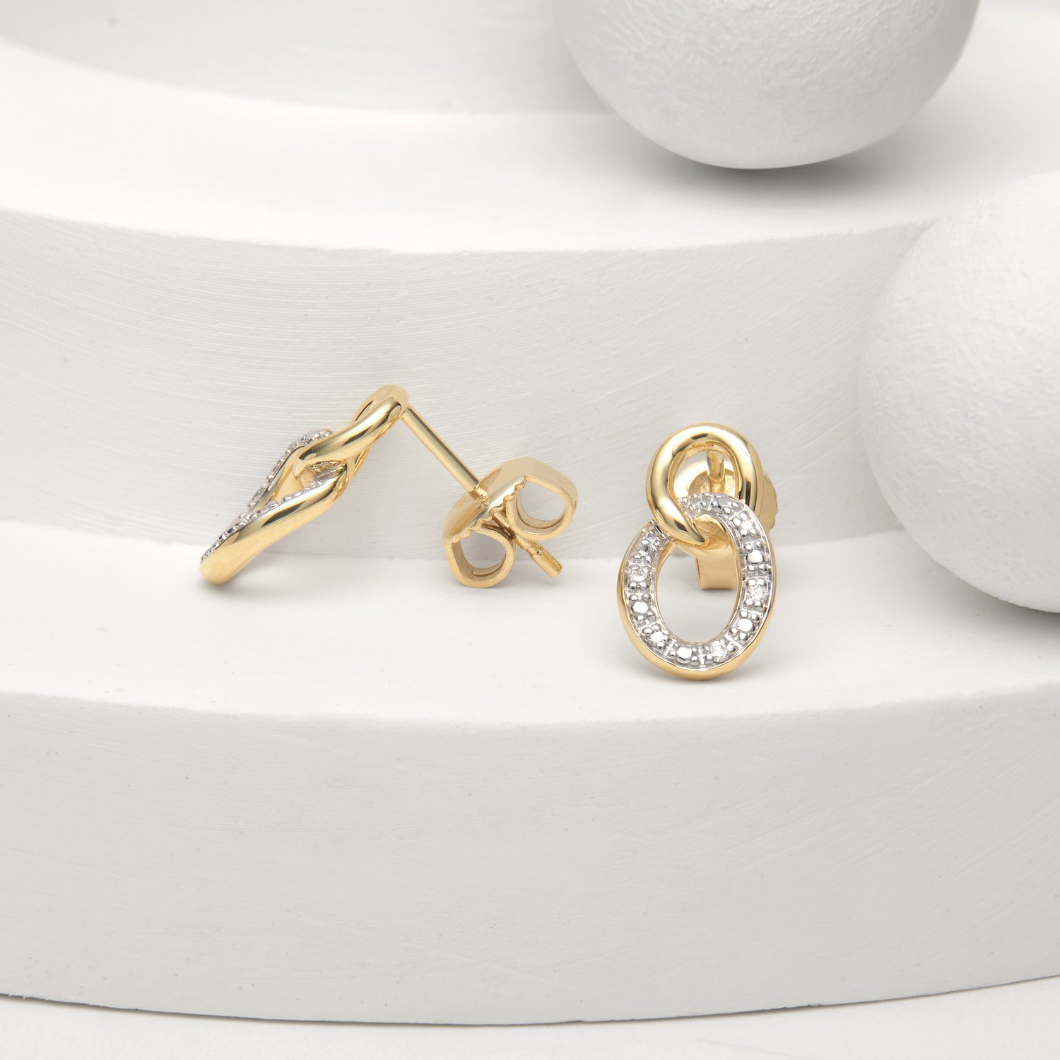 CHRIST Boucles d'oreilles