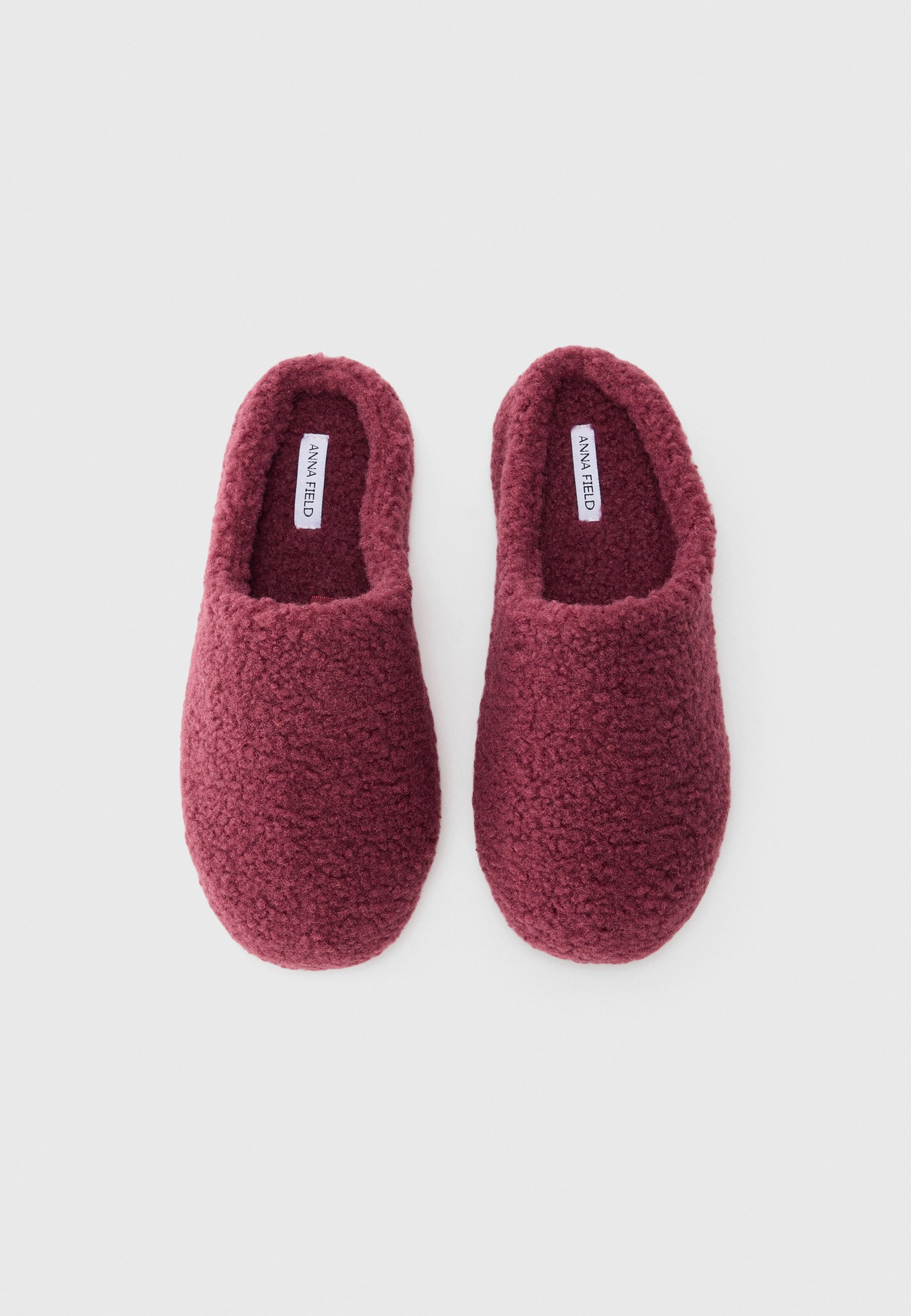 Anna Feldpantoffeln – bordeauxrot